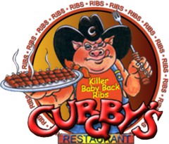 Cubby's BBQ Restaurant Logo